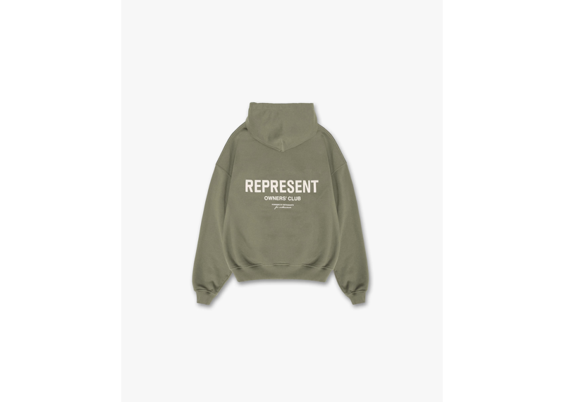 Represent Owners Club Hoodie Olive-Represent-pikastore.cz