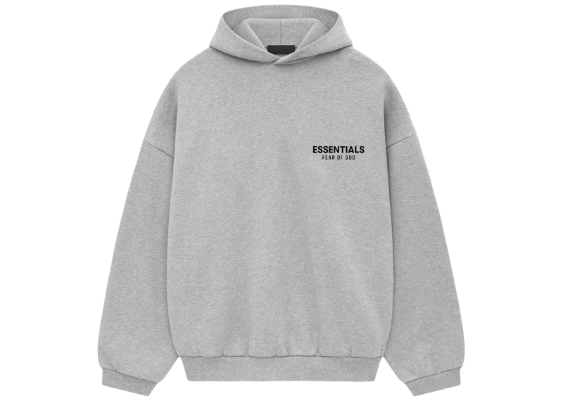 Fear of God Essentials Fleece S24 Hoodie Light Heather Gray-Fear of God-pikastore.cz