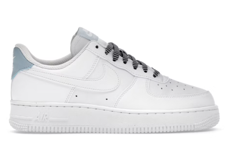 Nike Air Force 1 Low 07 White Light Armory Blue (Womens)