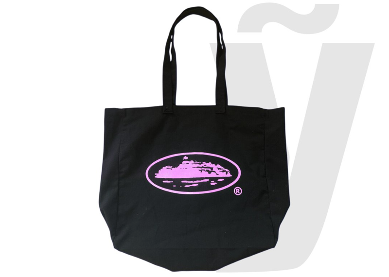 Corteiz Tote Bag Black/Pink-Corteiz-pikastore.cz