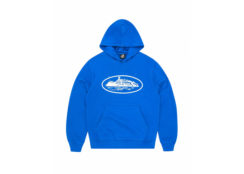 Corteiz Alcatraz Hoodie Royal Blue