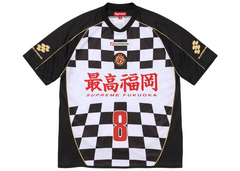 Supreme Checkerboard Jersey Black