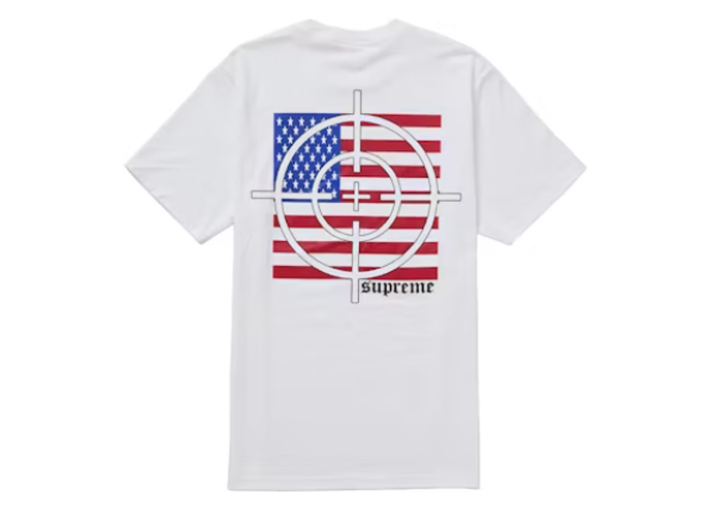 Supreme Target Tee White-Supreme-pikastore.cz
