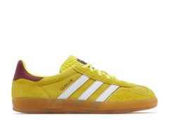 Wmns Gazelle Indoor Bright Yellow Burgundy