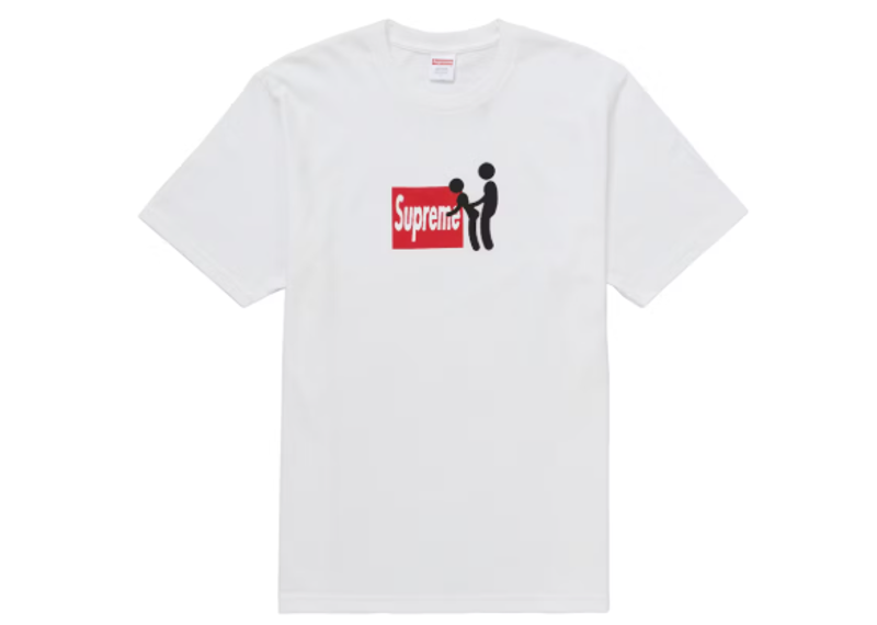 Supreme Stick Tee White-Supreme-pikastore.cz