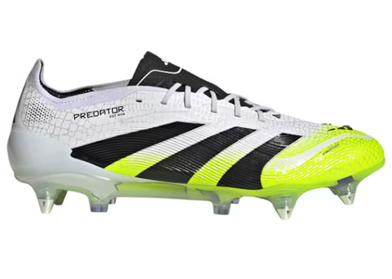 adidas Predator Elite SG Cloud White Core Black Lucid Lemon