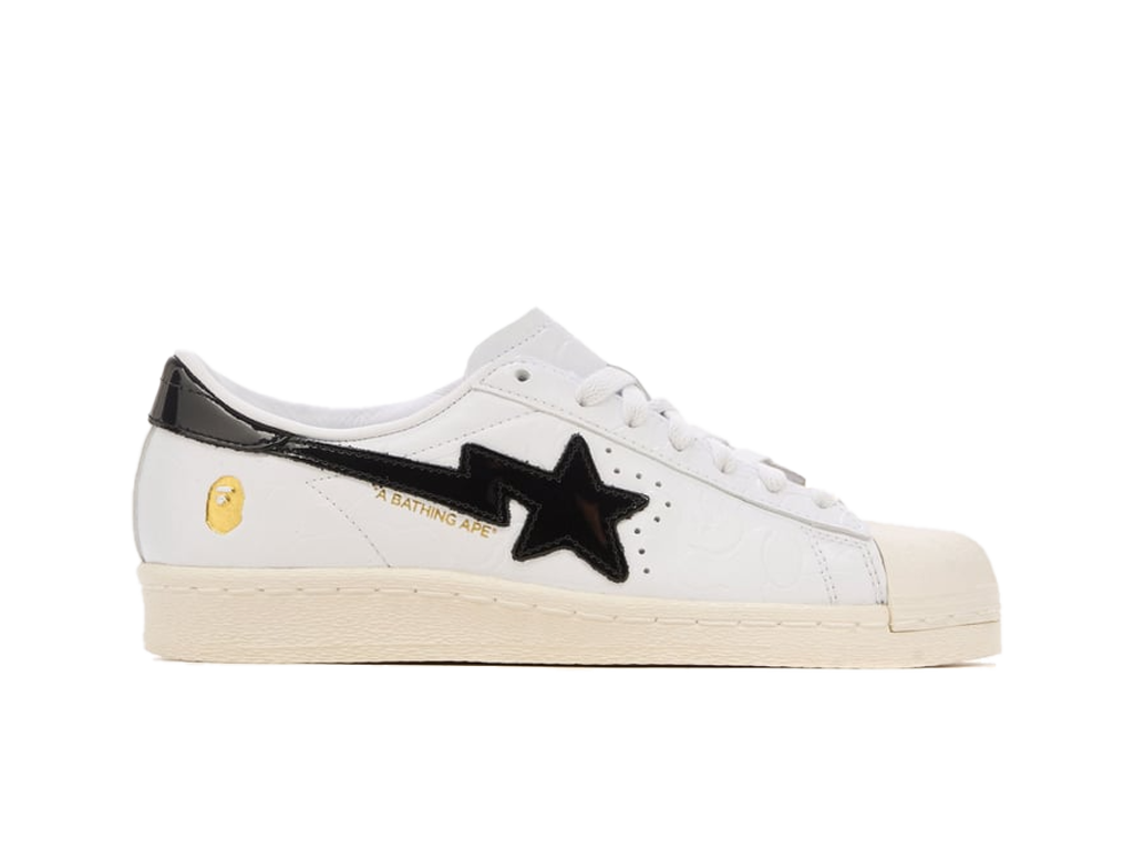Adidas A Bathing Ape x Superstar Vintage White Black-Adidas-pikastore.cz