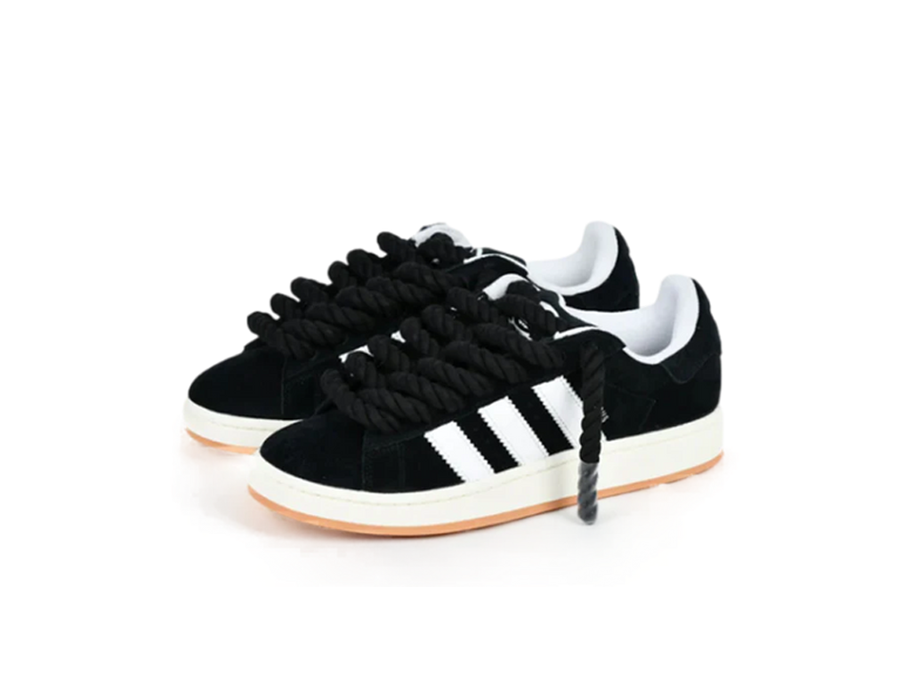Adidas Campus 00s Black Rope Laces Black-Adidas-pikastore.cz