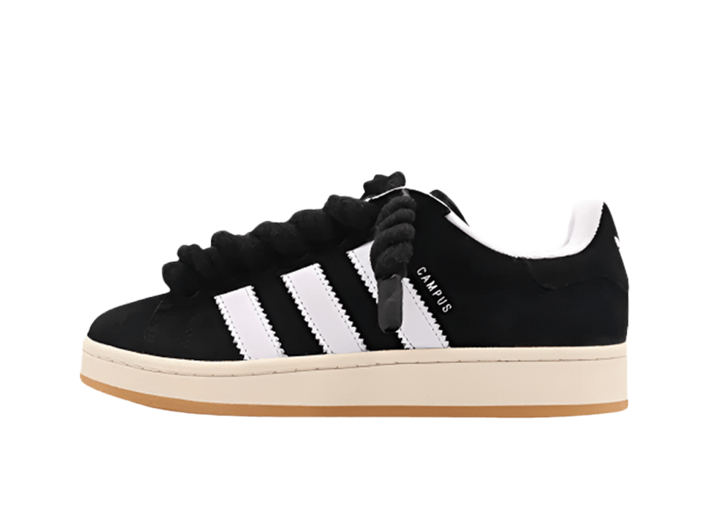 Adidas Campus 00s Black Rope Laces Black-Adidas-pikastore.cz