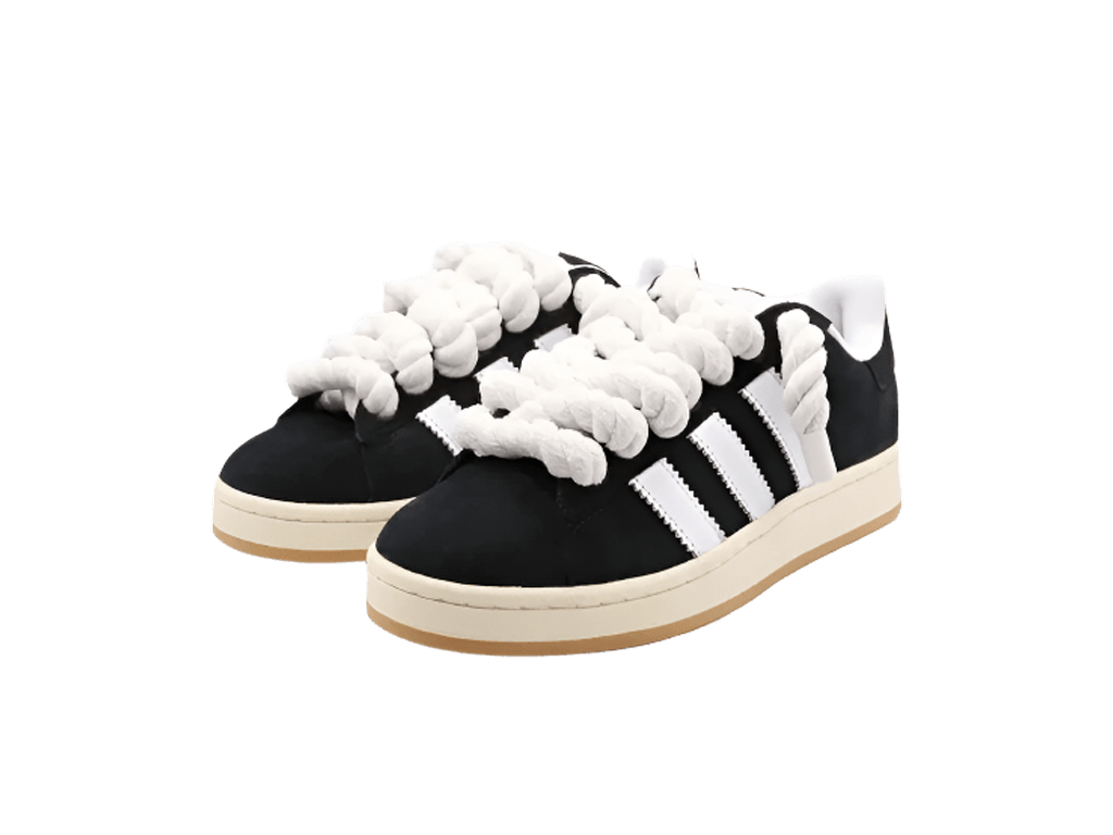 Adidas Campus 00s Black Rope Laces White-Adidas-pikastore.cz