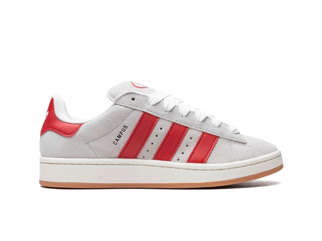 Adidas Campus 00s Crystal White Better Scarlet (Women's)-sneakers-Adidas-pikastore.cz