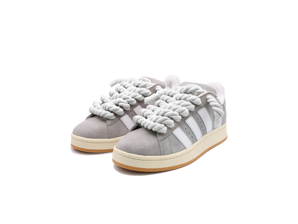 Adidas Campus 00s Grey Rope Laces White-Adidas-pikastore.cz