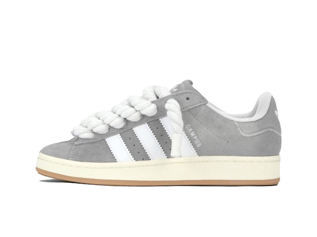 Adidas Campus 00s Grey Rope Laces White-Adidas-pikastore.cz