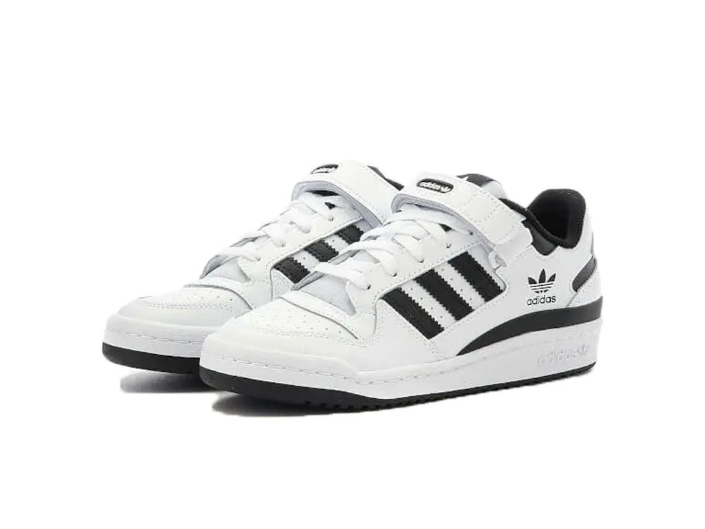 Adidas Forum Low White Black-sneakers-Adidas-pikastore.cz