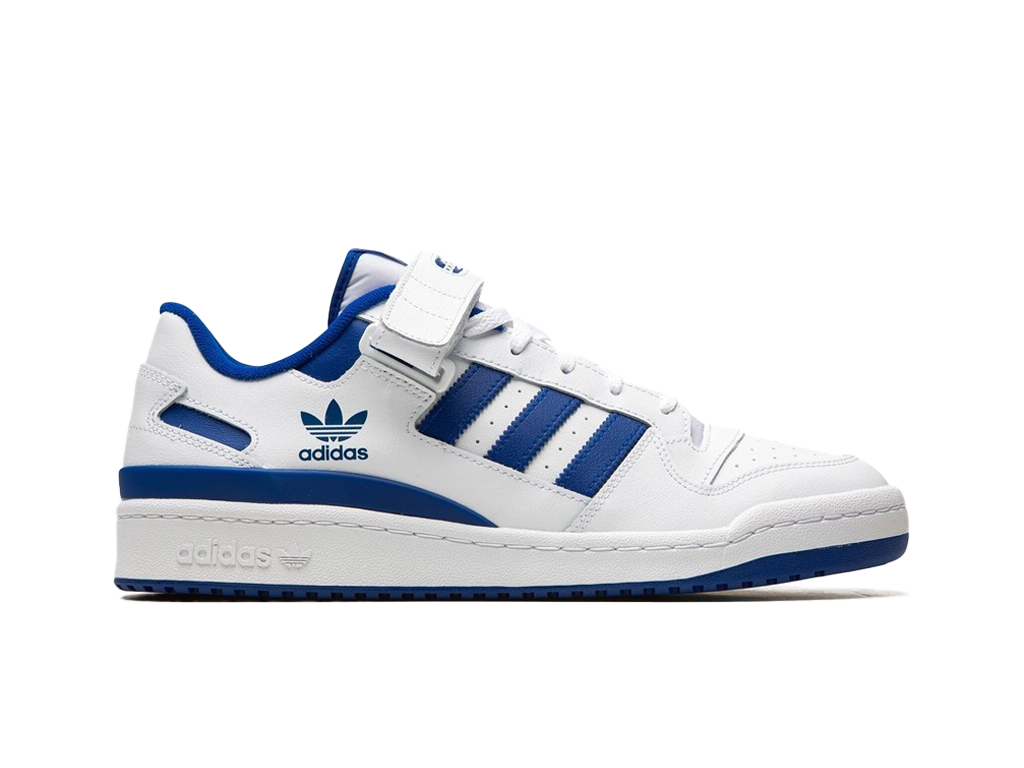 Adidas Forum Low White Royal Blue-sneakers-Adidas-pikastore.cz