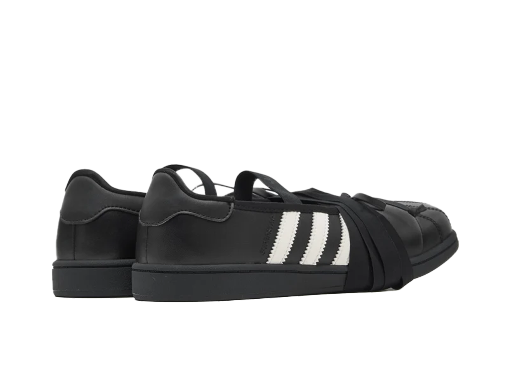 JENNIE x adidas Wmns Superstar Square Ballet Core Black Off White – tenisky – fotka 4 z 5