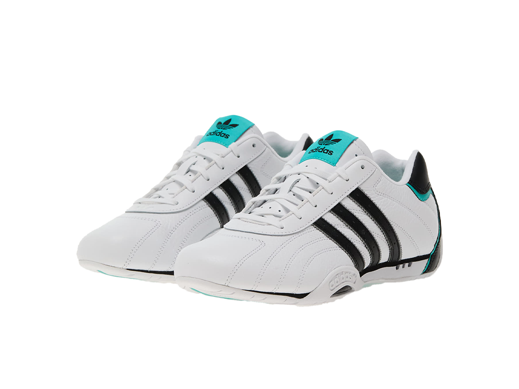 Adidas Mercedes-AMG Petronas Formula One Team x Adi Racer Low White Black Silver Metallic-Adidas-pikastore.cz