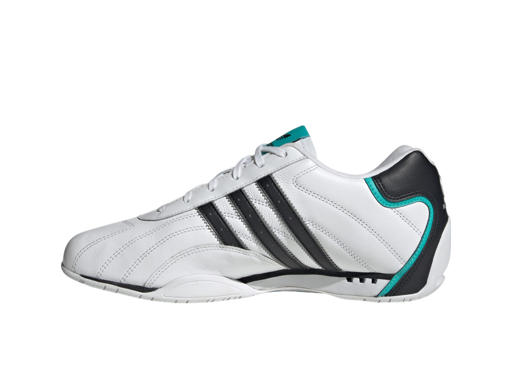 Adidas Mercedes-AMG Petronas Formula One Team x Adi Racer Low White Black Silver Metallic-Adidas-pikastore.cz