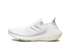 Adidas UltraBoost 21 Triple White (Women's)