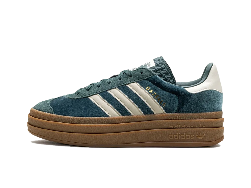 Adidas Wmns Gazelle Bold Mineral Green Velvet-Adidas-pikastore.cz