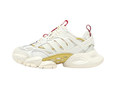 Adidas XLG Runner Deluxe Off White Gold Metallic Red