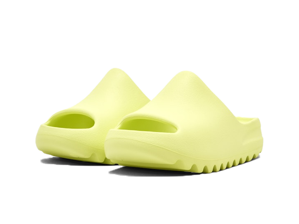 Adidas Yeezy Slide Glow Green (2022 Restock) (Kids)-sneakers-Adidas-pikastore.cz