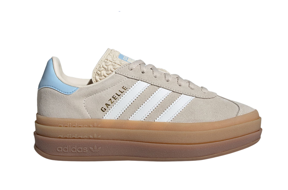 Adidas Gazelle Bold Wonder White Clear Sky (Kids)-sneakers-Adidas-pikastore.cz