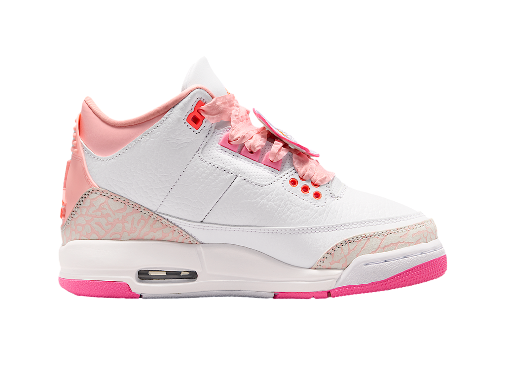 Air Jordan 3 Retro GS Spring Flowers – маратонки – снимка 3 от 5