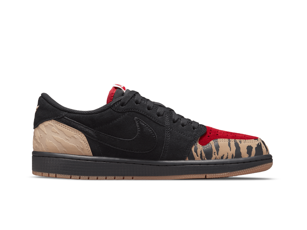 SoleFly x Air Jordan 1 Low Retro OG SP Everglades – tenisky – fotka 3 z 5