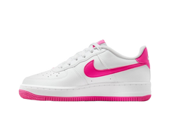 Nike Air Force 1 GS White Laser Fuchsia