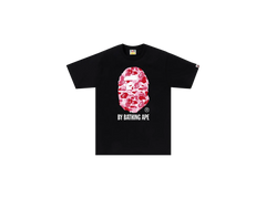 BAPE ABC Camo By Bathing Ape 1I80110005 Tee Black/Pink