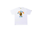 BAPE Colors College Tee (SS22) White-BAPE-pikastore.cz