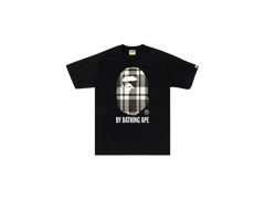 Bape Check By Bathing Ape T-paita Black (harmaa ruutu)