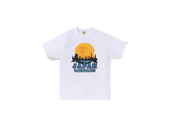 Bape Japan Silhouette T-paita White