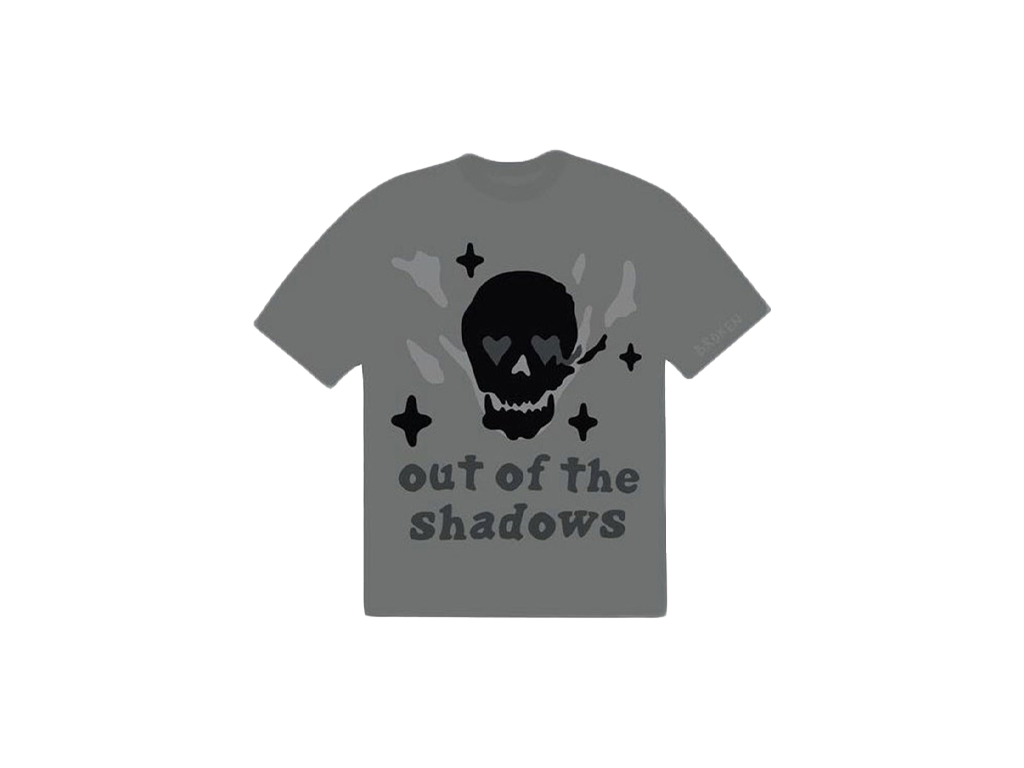 Broken Planet Out of the Shadows T-shirt Shadow Grey-Broken Planet-pikastore.cz