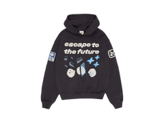 Broken Planet Escape To The Future Hoodie Soot Black