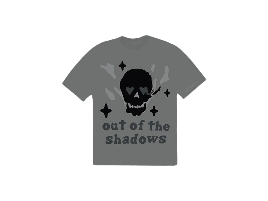 Broken Planet Out of the Shadows T-shirt Shadow Grey-Broken Planet-pikastore.cz