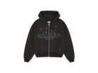 Broken Planet Zip Up Hoodie Soot Black-Broken Planet-pikastore.cz