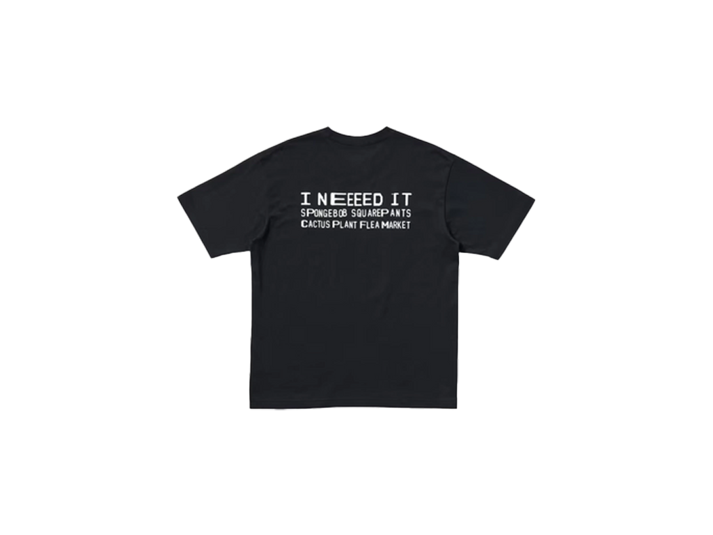 CPFM Uniqlo x Spongebob Squarepants UT Graphic T-Shirt Black-CPFM-pikastore.cz