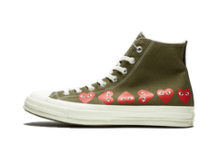 Converse Comme des Garcons Play x Chuck 70 Hi Top Multi Heart