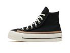 Converse Wmns Chuck Taylor All Star Raw Edge Platform High Black Champagne Tan-Converse-pikastore.cz