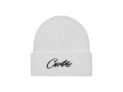 Corteiz 4Allstarz Folded Beanie White