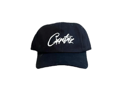 Corteiz 6-Panel Cap Black
