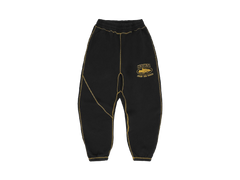Corteiz Alcatraz Contrast Sweatpant Black/Yellow
