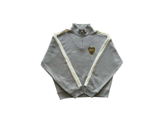 Corteiz Boca Fleece Quarter Zip Long Sleeve Grey