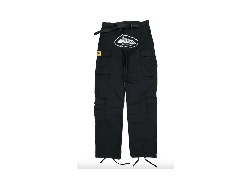 Corteiz 5 Starz Special Edition Black Guerillaz Cargo Pant Black-Corteiz-pikastore.cz