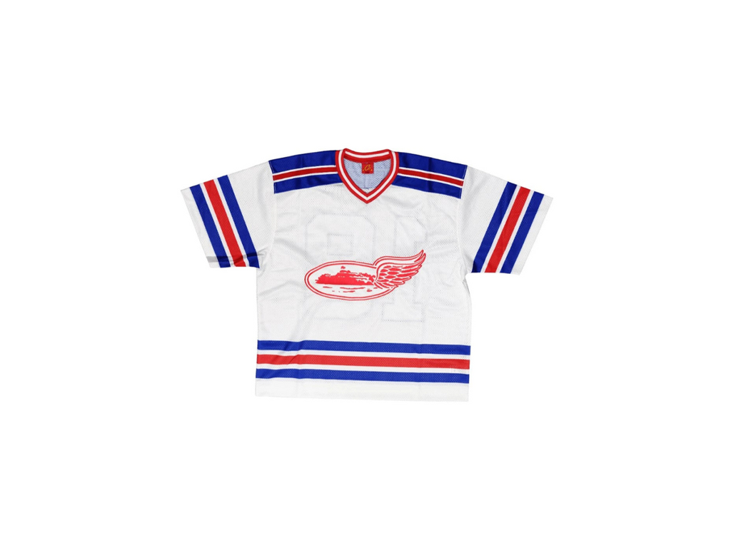 Corteiz Alcatraz Wings Hockey Jersey White-Corteiz-pikastore.cz