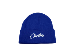 Corteiz Allstarz Folded Beanie Blue
