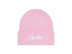Corteiz Allstarz Folded Beanie Pink