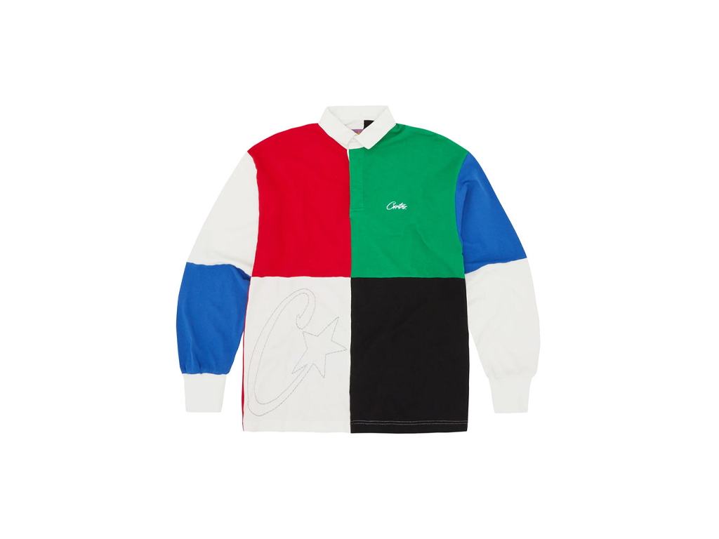 Corteiz C-Star Rugby Shirt Multi-Corteiz-pikastore.cz